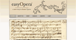 Desktop Screenshot of easyopera.com